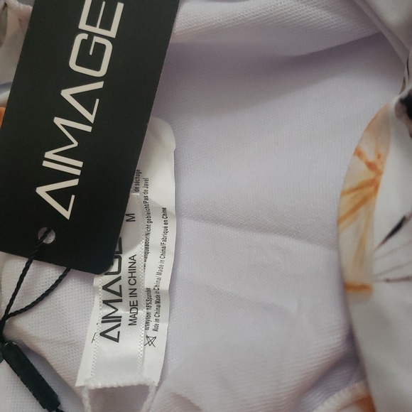 Print Women's Ruffled Straps One Piece Swimsuit - Picture 5 of 5